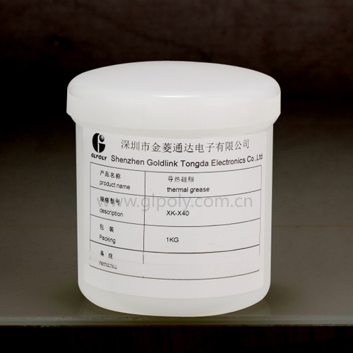 GLpoly非硅导热硅脂XK-XN40拥有“高导热,无硅油,永远不干”三绝，行业没有第二家能做